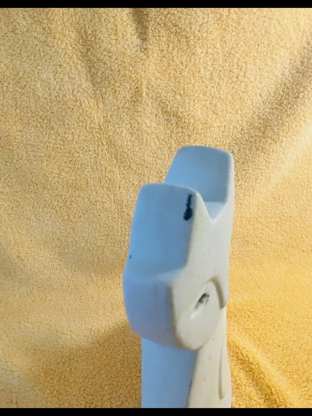 Starry Nights White Ceramic White Cat Lamp Peter Shoebridge RARE HTF OOAK